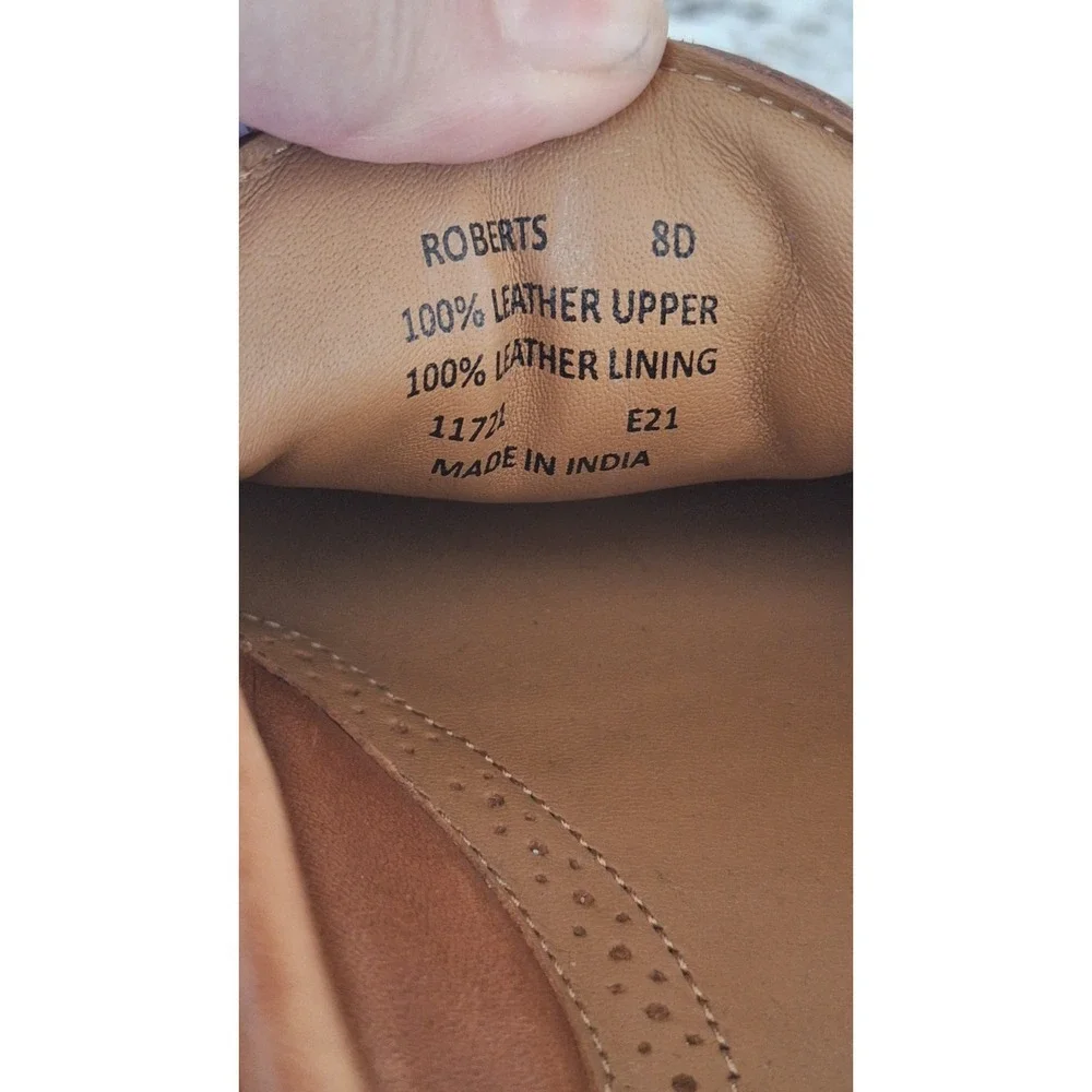 Polo Ralph Lauren Roberts Tan Leather Driving Loafers Mens 8D Brown Moccasins